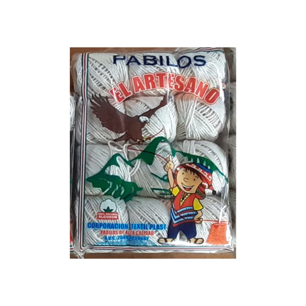 PABILO ALGODON #3 12 UND