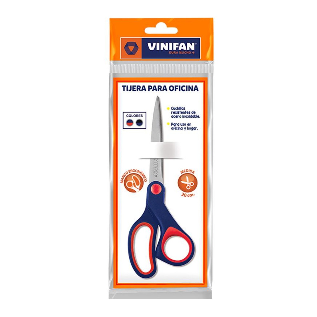 TIJERA PARA OFICINA VINIFAN 20 CM