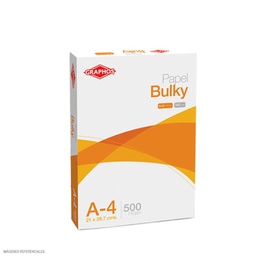 PAPEL BULKY A4 500 H GRAPHOS