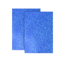 MICROPOROSO ESCARCHADO ADHESIVO A4 10 UND AZUL