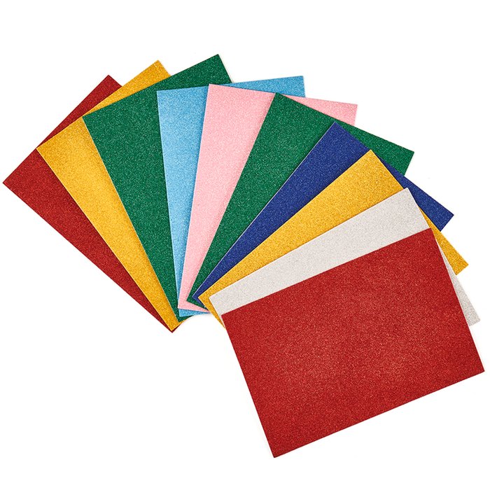 MICROPOROSO ESCARCHADO ALFABETICO ADHESIVO A4 10 UND