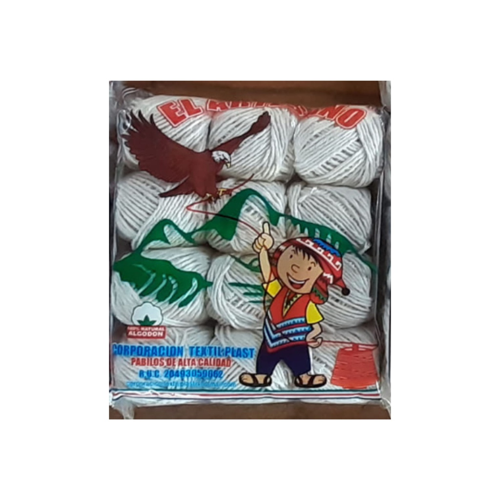PABILO ALGODON #2 12UND