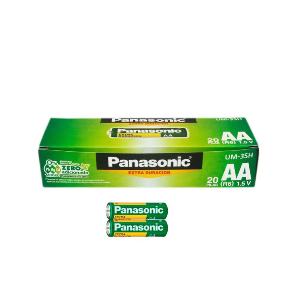 PILAS AA CAJA 20UND PANASONIC