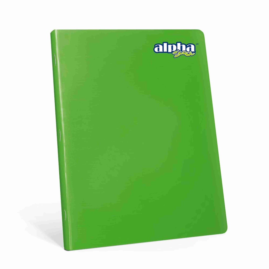 CUADERNO RAYADO 88 HOJAS ALPHA