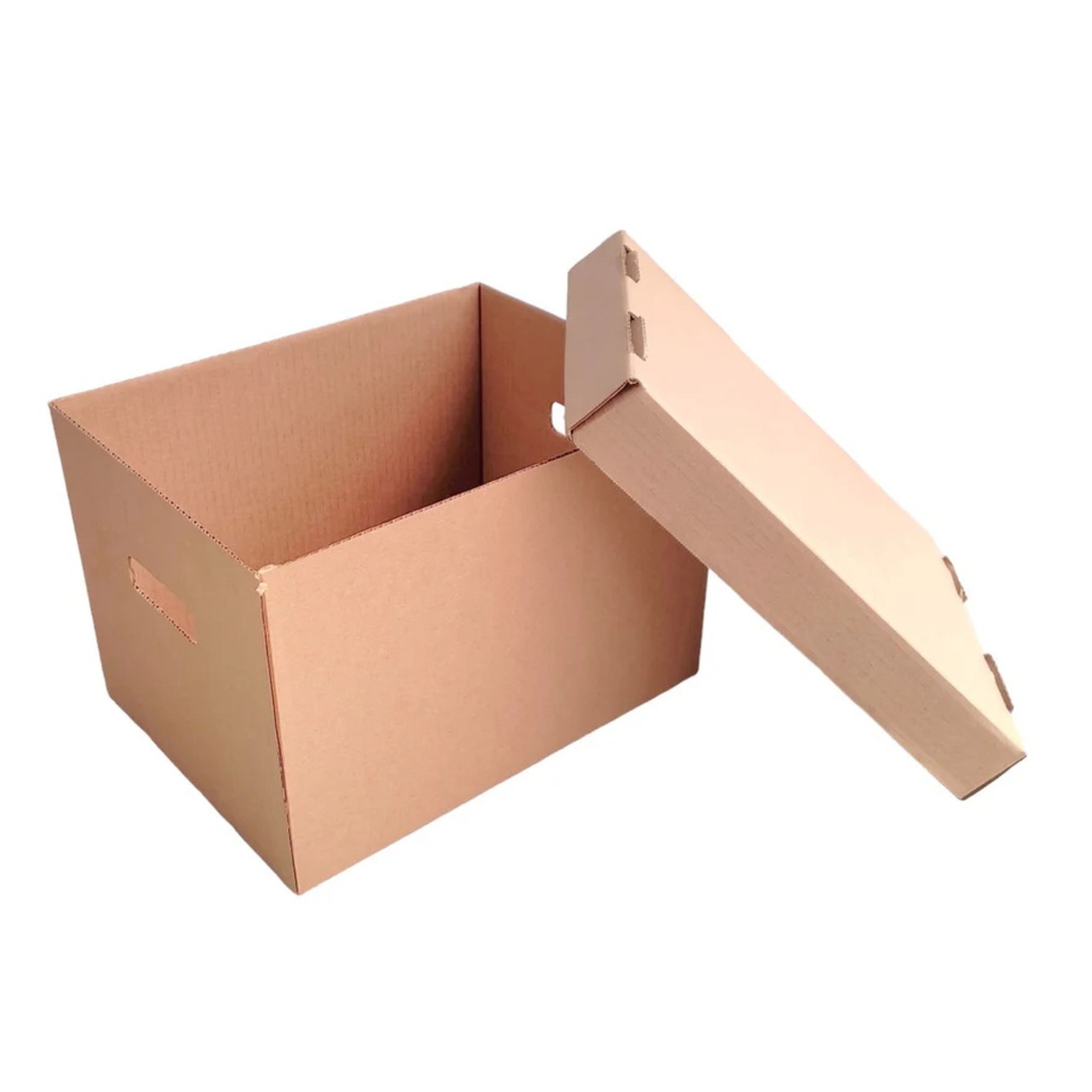 CAJA DE CARTON ARCHIVO CON TAPA