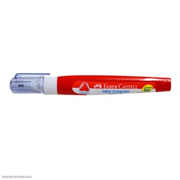CORRECTOR LIQUIDO 9 ML PUNTA METALICA FABER-CASTELL