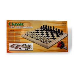 JUEGO DE AJEDREZ CON CAJA
