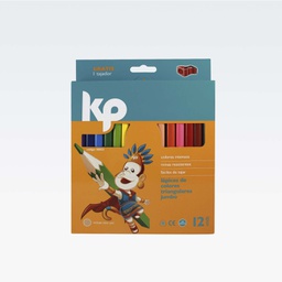 LAPIZ DE COLORES JUMBO X 12 KP