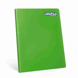 CUADERNO TRIPLE RENGLON 92 HOJAS SCOOL ALPHA