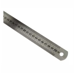 REGLA DE METAL 50 CM