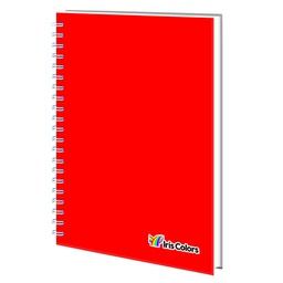 CUADERNO ANILLADO 4A CUADRICULADO 100 HOJAS IRIS COLOR