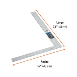 ESCUADRA PLANA16"x24" TRUPER