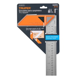 ESCUADRA CARPINTERO 8" TRUPER