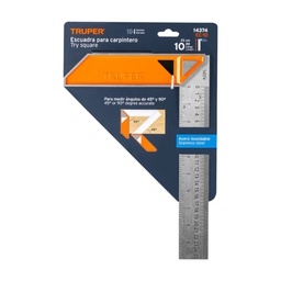 ESCUADRA CARPINTERO 10" TRUPER