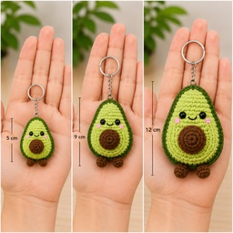 LLAVERO PALTA AMIGURIMI